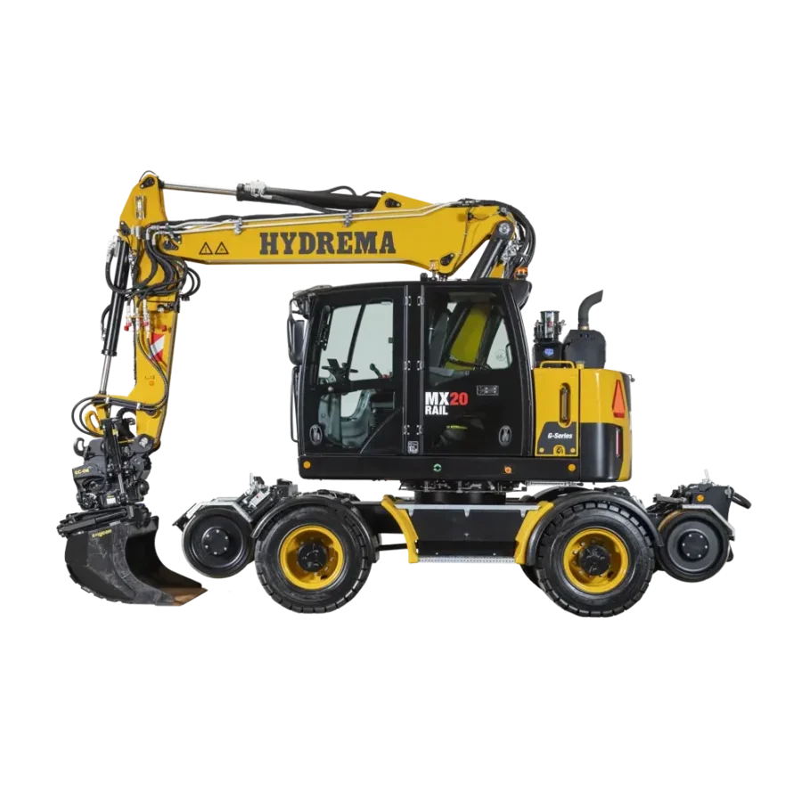 HYDREMA Rail Excavator MXG Series